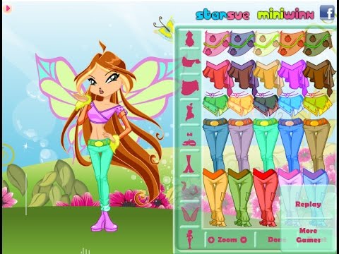 Winx Club - Stella's Enchantix Dress Up (Game for Girls ...