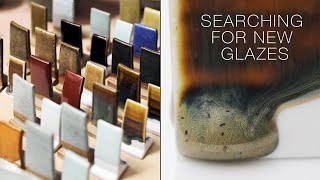 Searching for New Pottery Glazes - Reduction Fired to 1290ºc