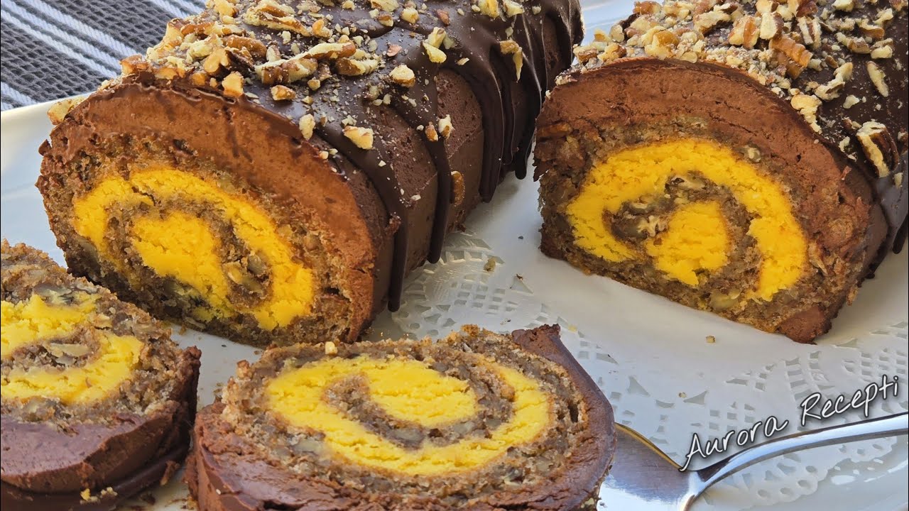 Kremasti rolat koji se topi u ustima!Dreamy Cake Roll!