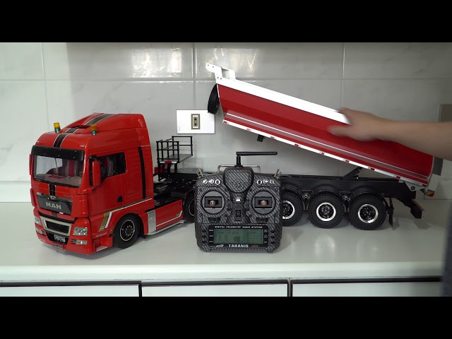 HZM - 🚚 TAMIYA MAN TGX DUMP TRUCK SCALE MODEL AND TARANIS CARBON