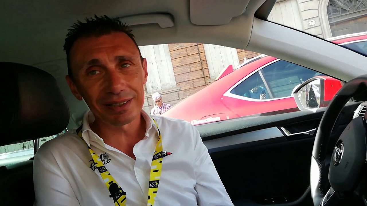 Gilles Maignan, chauffeur de la voiture de Christian Prudhomme