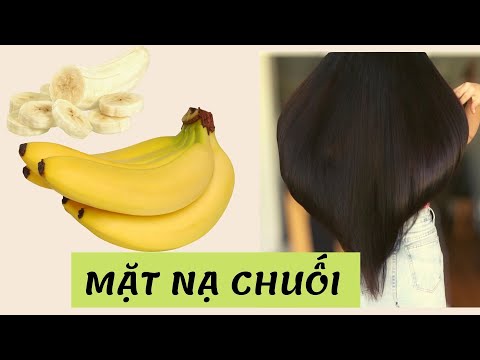 Video: 3 cách làm mặt nạ tóc bằng chuối