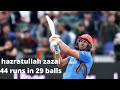 Afhanistan vs scotland  hazratllah zazai batt