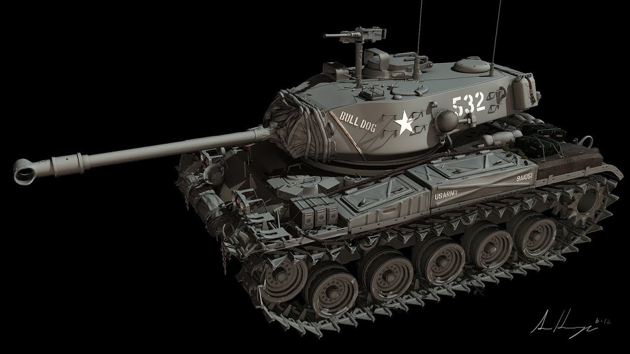 wot replay M41 Walker Bulldog - mastery - 5k combined damage