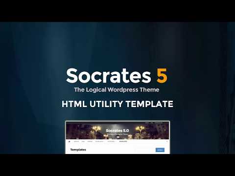 Socrates HTML Landing Page Template