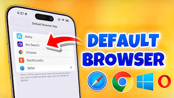 How To Change Default Browser On iPhone : Set Chrome, Microsoft, DuckDuckGo, Opera as Default