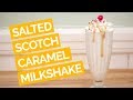 Salted Caramel Milkshake with Scotch Whiskey, Malt