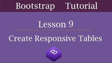 Bootstrap Responsive Table | Bootstrap Tutorial for Beginners