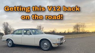 My favorite V12 Jaguar is Finally Back on the Road After Sitting for 3 Years