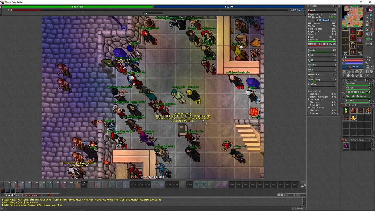 Tibia - Free Multiplayer Online Role Playing Game - About Tibia