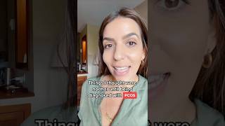Things I thought were normal until being diagnosed with #pcos