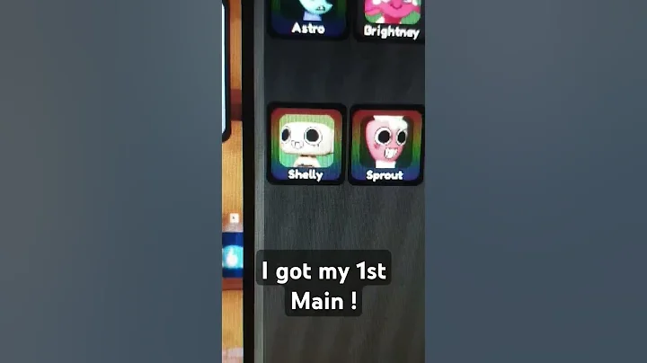 I got my 1st Main in Dandy's World ! #dandysworld #roblox #shelly #main