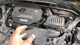 BMW X1 - WHERE TO ADD COOLANT - HOW TO