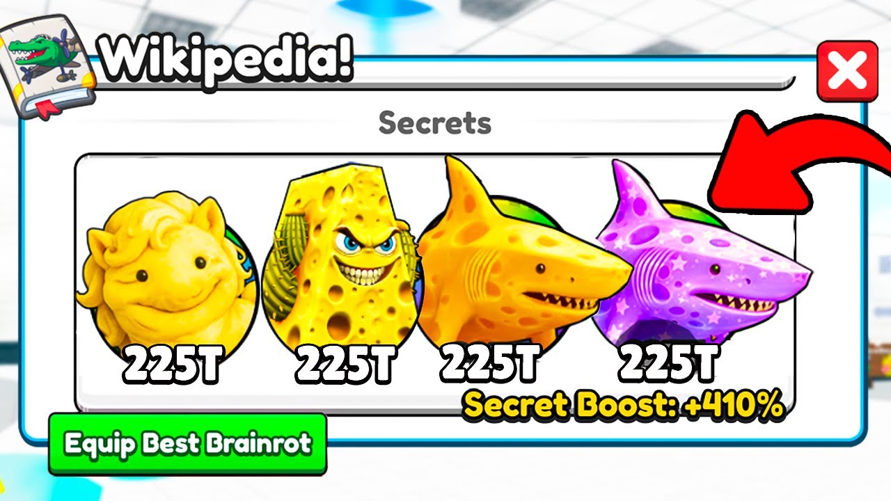 Unlocking ALL NEW SECRET in Brainrot Evolution! (Roblox) - YouTube