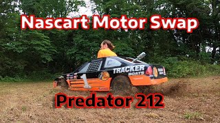 Nascart predator 212 motor swap, it rips!