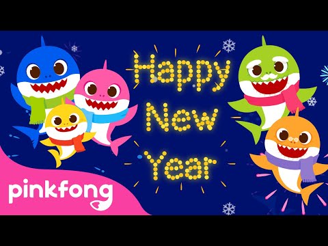 Happy New Year Baby Shark | Happy New Year Song | Baby Shark Song | Pinkfong Songs for Children