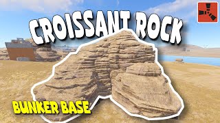RUST - CROISSANT ROCK 🥐 BUNKER - Rust 2024 New Base Design
