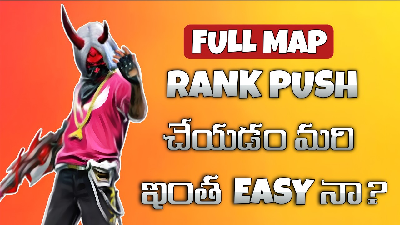 Br Rank Push, Tips and Tricks (solo) in Telugu - Garena Free Fire Max