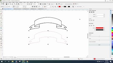 Corel Draw Tips & Tricks Make this ribbon and add bling Part 2
