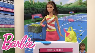 Chelsea Doll Learns About Being a Tennis Player | Barbie Careers | @Barbie