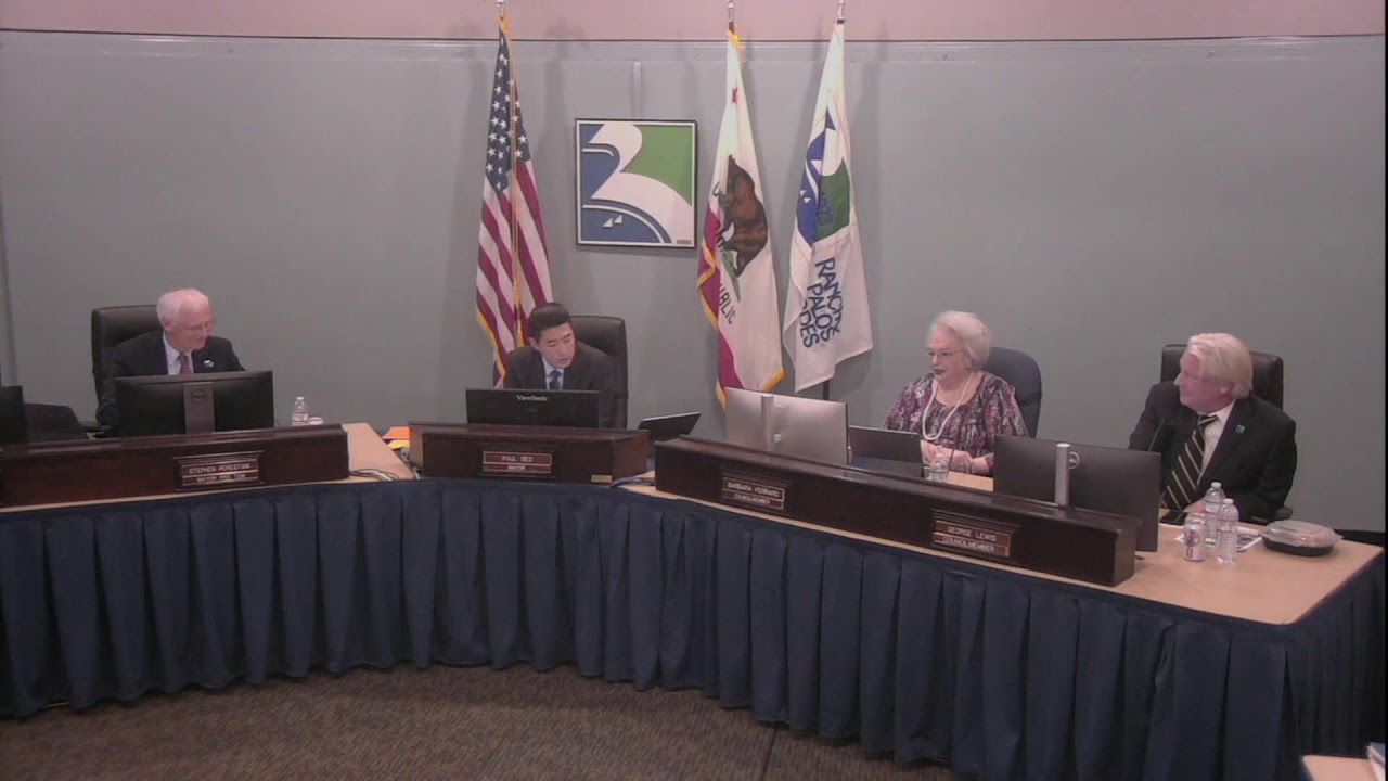 City of Rancho Palos Verdes City Council Meeting March 3rd, 2026
