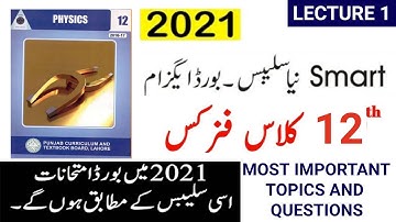 Smart Syllabus 12Th Class Physics || Accelerated learning Program Physics || 2nd Year Physics