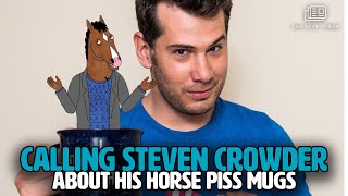 Steven Crowders Team Accused Of Horse Pee Mugs In Phone Call Calling The Blaze