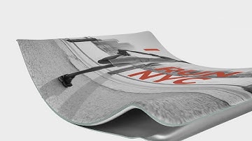 WaveLine Display Curved