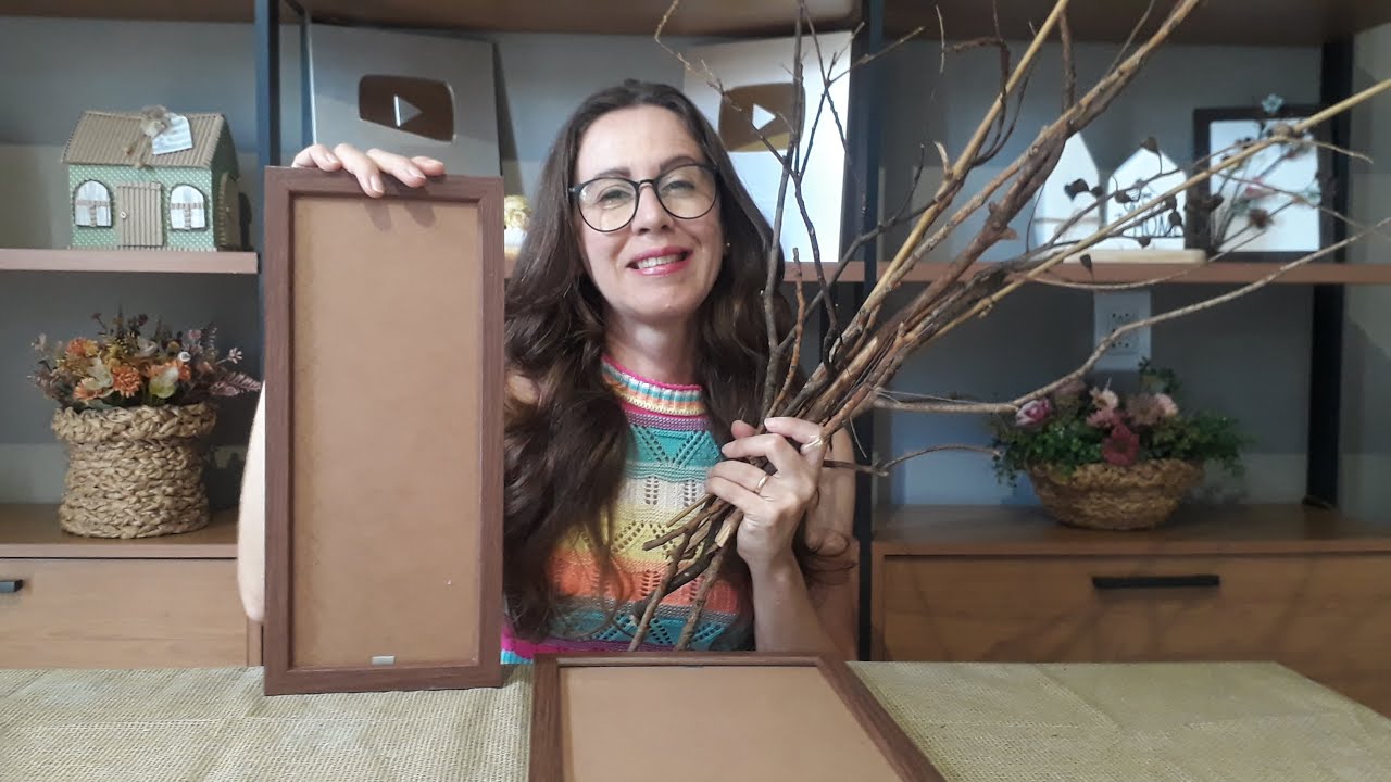 Превращаем сухие ветки и рамки в красивое украшение – сделай сам!