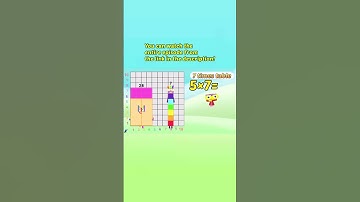 Thumbnail of Seven Times Table Song｜Numberblocks #shorts
