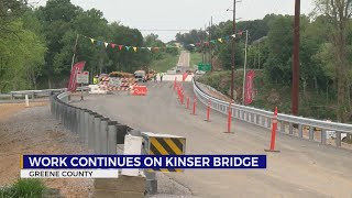 TDOT continues work on Kinser Bridge replacement News