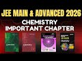 Chemistry High Priority List Chapter✅JEE 2026🚨