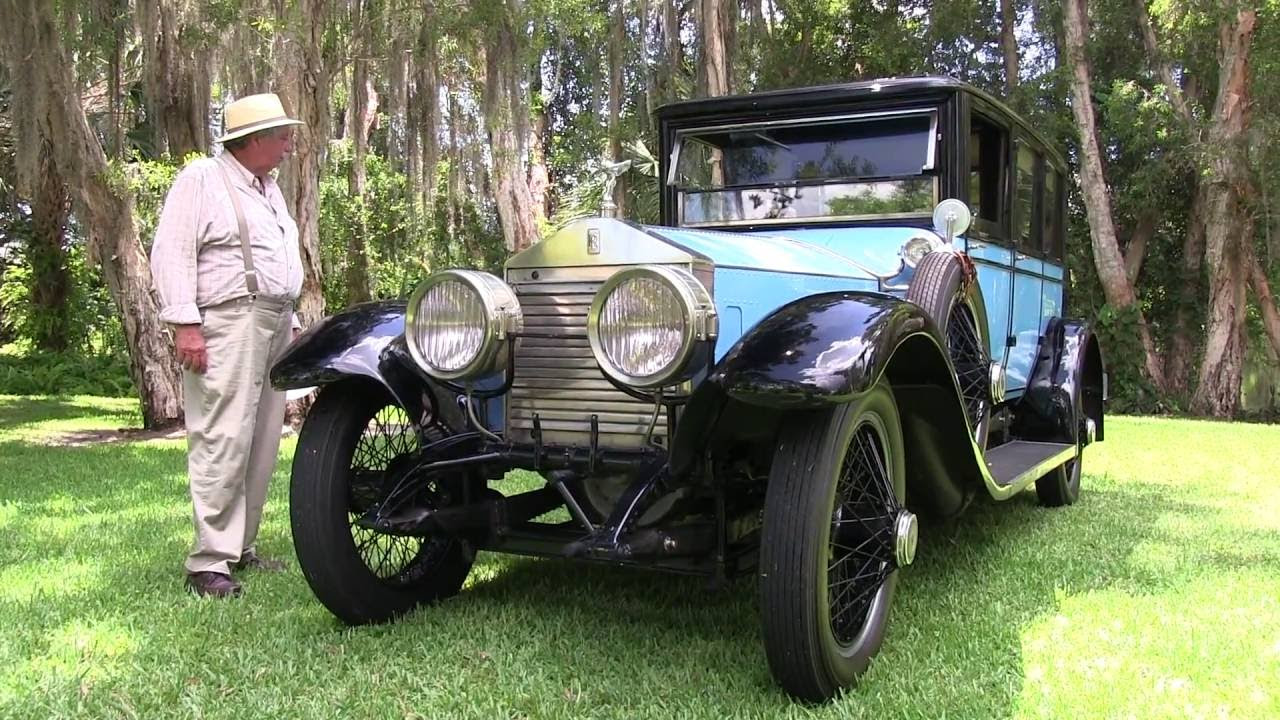 1921年型 ROLLS-ROYCE 1921 Rolls Royce Silver Ghost - YouTube