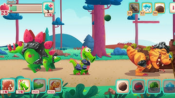 Dino Bash all levels max #79 gameplay walkthrough part 76