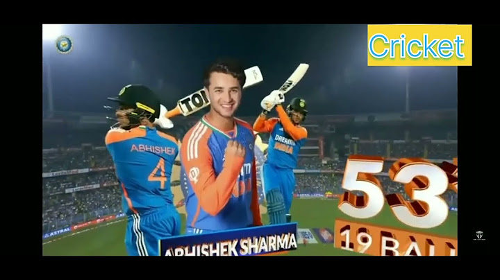 Abhishek Sharma ka 20th me 135 Ran 54 bal me