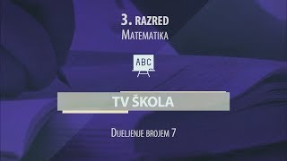 Dijeljenje brojem 7.