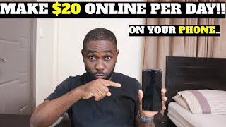 How To Make $20 Daily With YOUR PHONE!! (Make Money On Your Phone in 2023)
