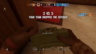 R6S - Double kill with Claymore