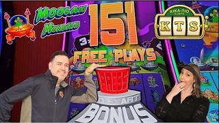 Slots fans...it's Moolah Monday! Watch us trigger a 151 spin bonus on Journey to the Planet Moolah