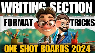 Class 12 Writing Section One Shot🔥 Format + Tricks | All Topics in One Shot