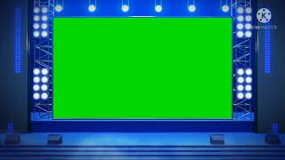 how to change//DJ light stage show effect background green