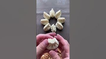 You’re Folding Dumplings Wrong! Here’s How to Do It Right 🥟 #shorts #youtubeshorts #dumplings