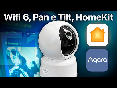 Pan e Tilt, Wifi 6 e HomeKit Secure Video | Review da Aqara Camera E1
