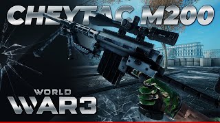 СПЛОШНОЙ КАЙФ! | ИГРАЮ С CHEYTAC M200 в WORLD WAR 3 | БЕСПЛАТНЫЙ ОНЛАЙН ШУТЕР