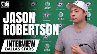 Jason Robertson Discusses Becoming a Restricted Free Agent, Future With Dallas Stars After 2026