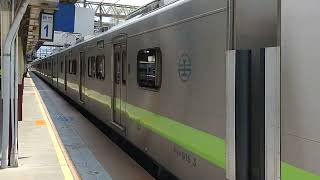 1137次EMU900區間車駛離新竹車站20220901