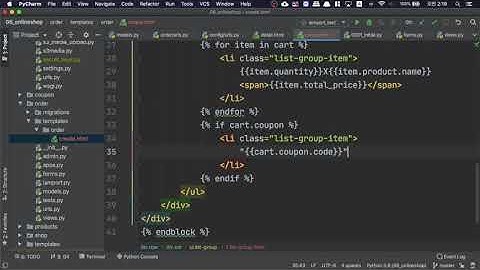 [오지랖 파이썬 웹 프로그래밍] 6장 Onlineshop 42 - create.html 템플릿 만들기 - template coding.