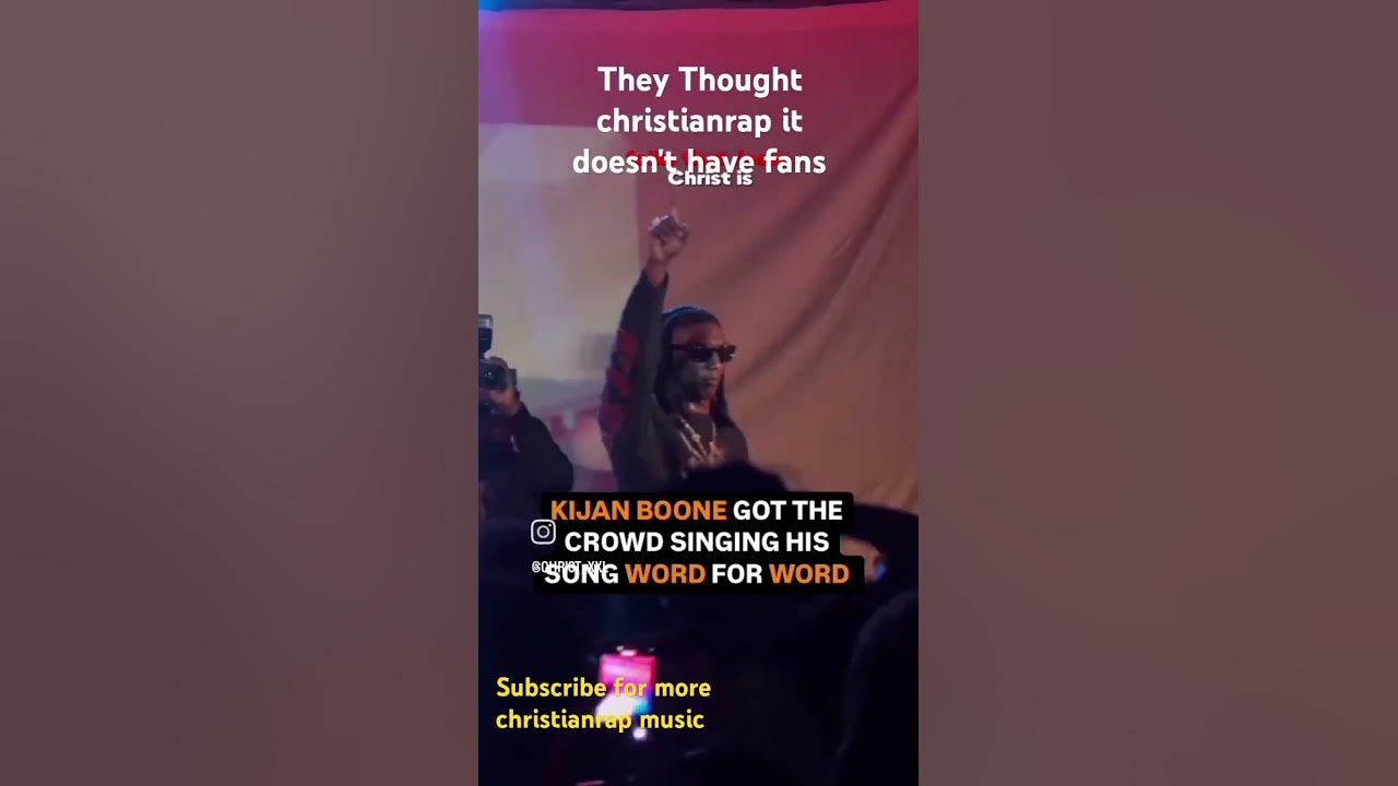 kijan boone performance #christianmusic #rap #christianitytiktok #gospelrap