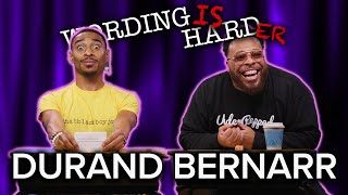 Durand Bernarr Vs Tahir Moore - WORDING IS HARDER!