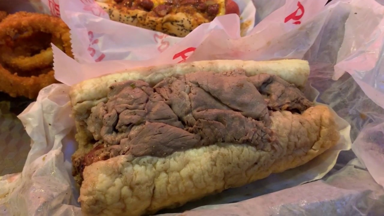 Portillo's Hot Dogs and Italian Beef Sandwich Review - YouTube